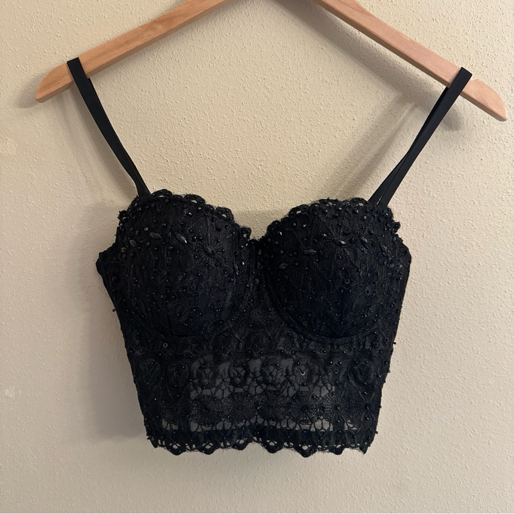 Windsor Size Small Corset Bra Top Sexy Party Jewels Wuthering Heights Lingerie‎